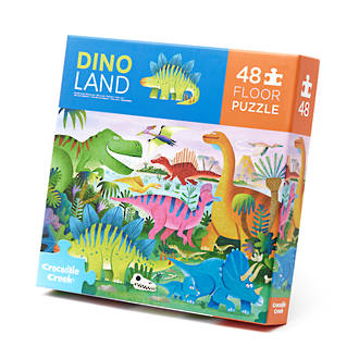 Croc Creek 48pc Puzzle - Dino Land