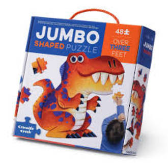 Jumbo Shaped Puzzle 48pc Dinsoaur