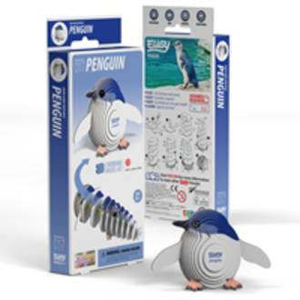 Eugy 3D Cardboard Model Kit Penguin