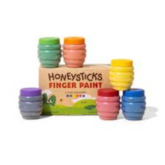 Honeysticks Finger Paints 6pk 55ml