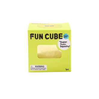 Jadore Fun Ice Cube Squish Yellow