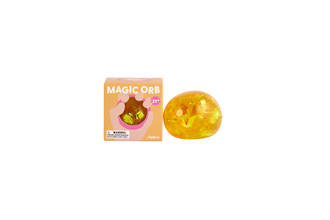 Jadore Water Glitter Squish Ball Orange