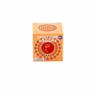 Jadore Spiky Orb Diamond Squish Ball Orange