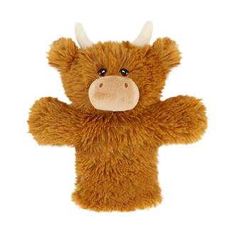 Keeleco Hand Puppet Highland Cow