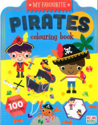 My Favourite Pirates Colouring Book
