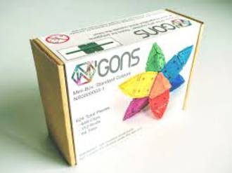 N'Gons Mini-Box Standard Colours 624 pieces