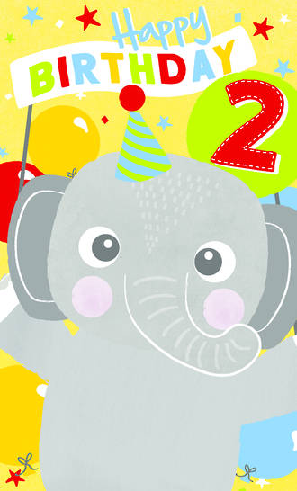 Card Happy Birthday 2