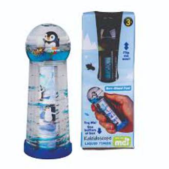 Penguin Island Liquid Timer Kaleidoscope