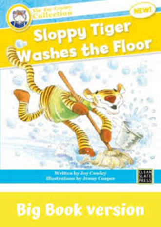 Sloppy Tiger Washes the Floor