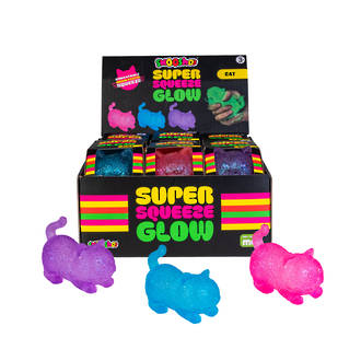 Smooshos Super Squeeze Glow-in-the-dark Cat
