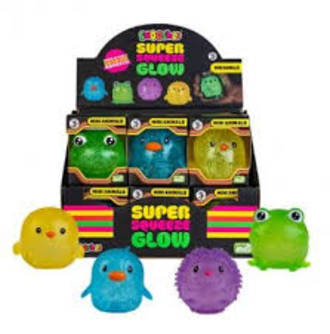 Smoosho's Super Squeeze Glow Mini Animals