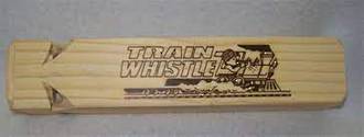 Wooden Steam Train Whistle 19cm