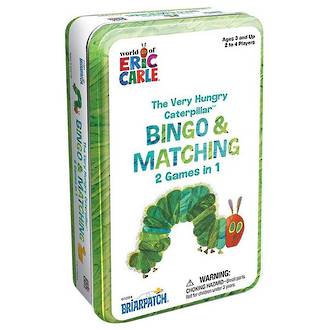 The Very Hungry Caterpillar Bingo & Matching Game Tin