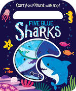 Carry and Count with Me! Five Blue Sharks