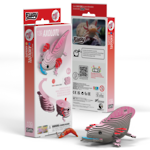 Eugy 3D Cardboard Model Kit Axolotl