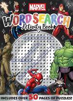 Marvel Wordsearch Activity Book