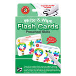 Write & Wipe Flashcards Preschool Skills