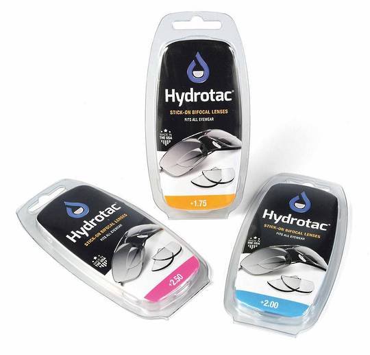 Hydrotac Stick On Bifocal Lenses +1.25 image 0